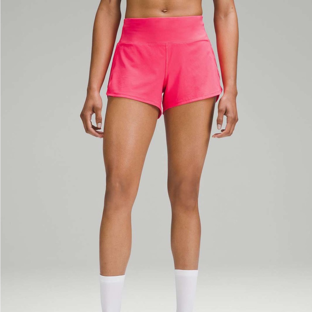 Lululemon Speed Up High-Rise Lined 4” - Lip Gloss